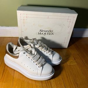 Alexander McQueen Women's Metallic
Oversized Sneaker